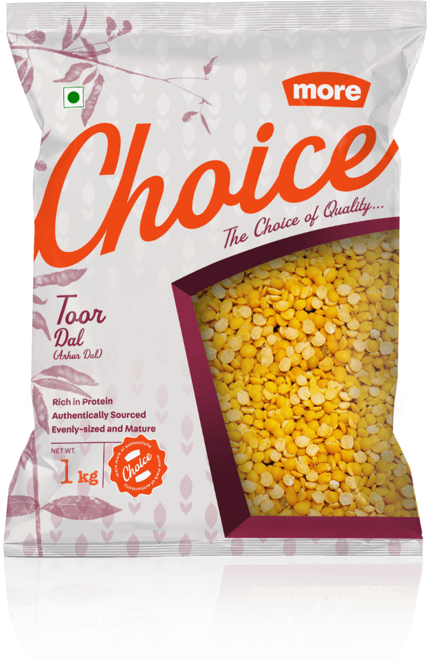 More Choice Toor Dal Front View