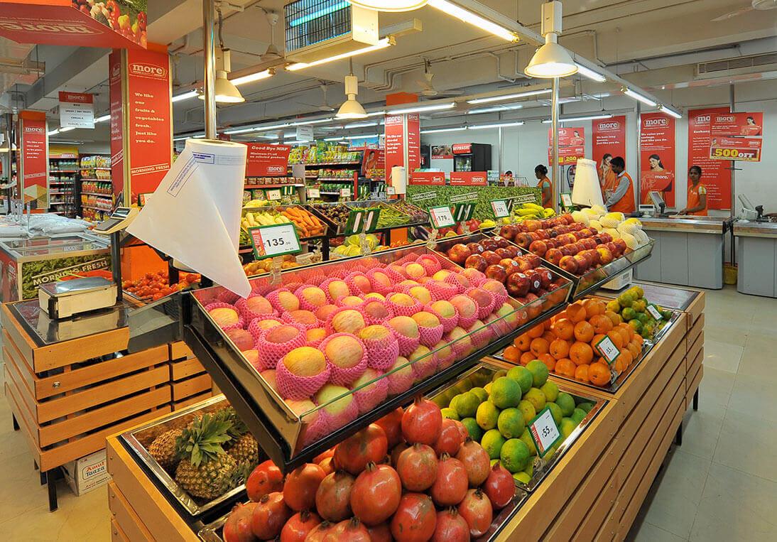A photo of the groceries at a more store
